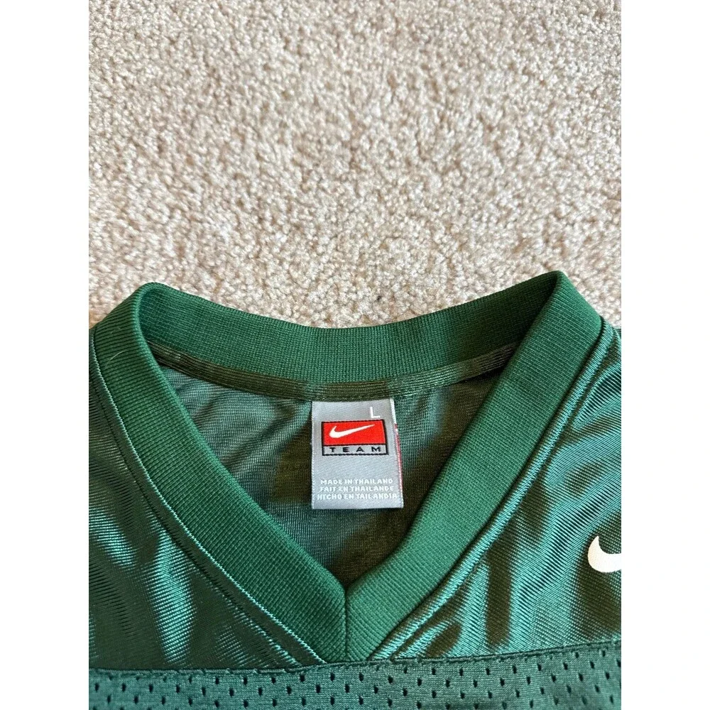 Vintage Michigan State Spartans Nike Youth Football Jersey Size Large